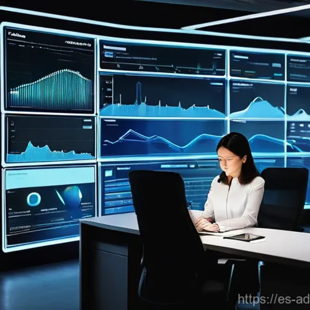 다크 소셜 마케팅의 성과를 측정하는 방법 - **Prompt 1: The Enigma of Dark Social Analytics**
    "A sophisticated, professional-looking female ...