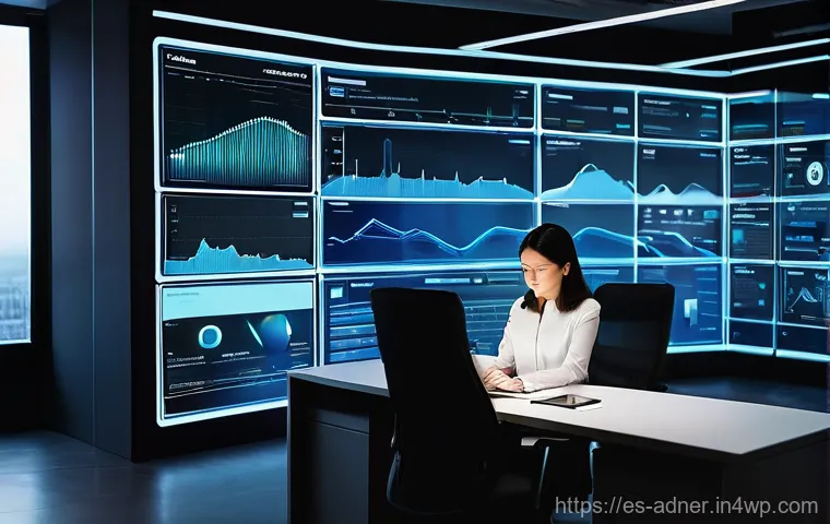 다크 소셜 마케팅의 성과를 측정하는 방법 - **Prompt 1: The Enigma of Dark Social Analytics**
"A sophisticated, professional-looking female ...