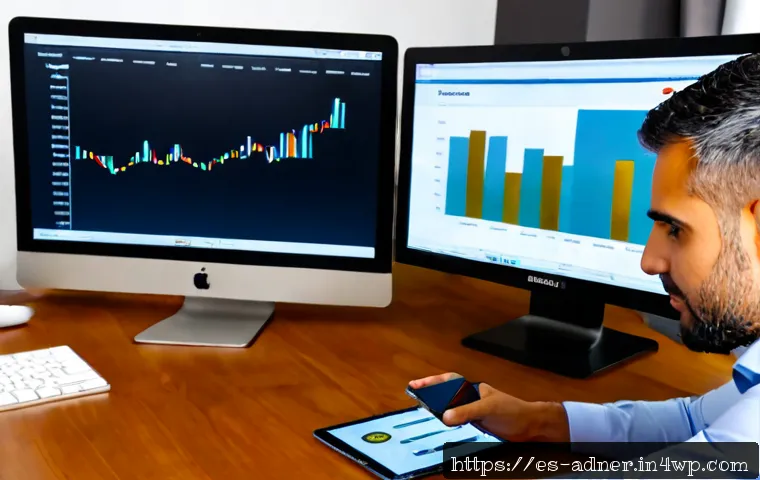 다크 소셜 데이터의 분석 및 활용 사례 - Photorealistic marketing analytics team in a bright modern Madrid office, Spanish professionals revi...